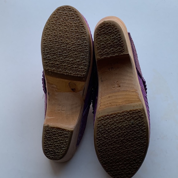 Vintage purple suede clogs! 🦄 - Picture 6 of 6